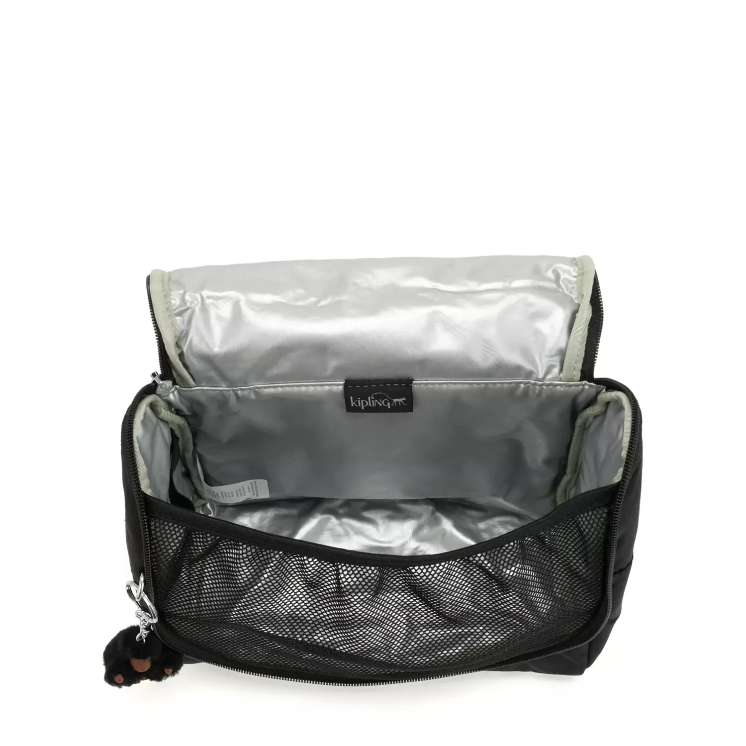 Kipling New Kichirou lunchtas Groot True Black trolleybevestiging
