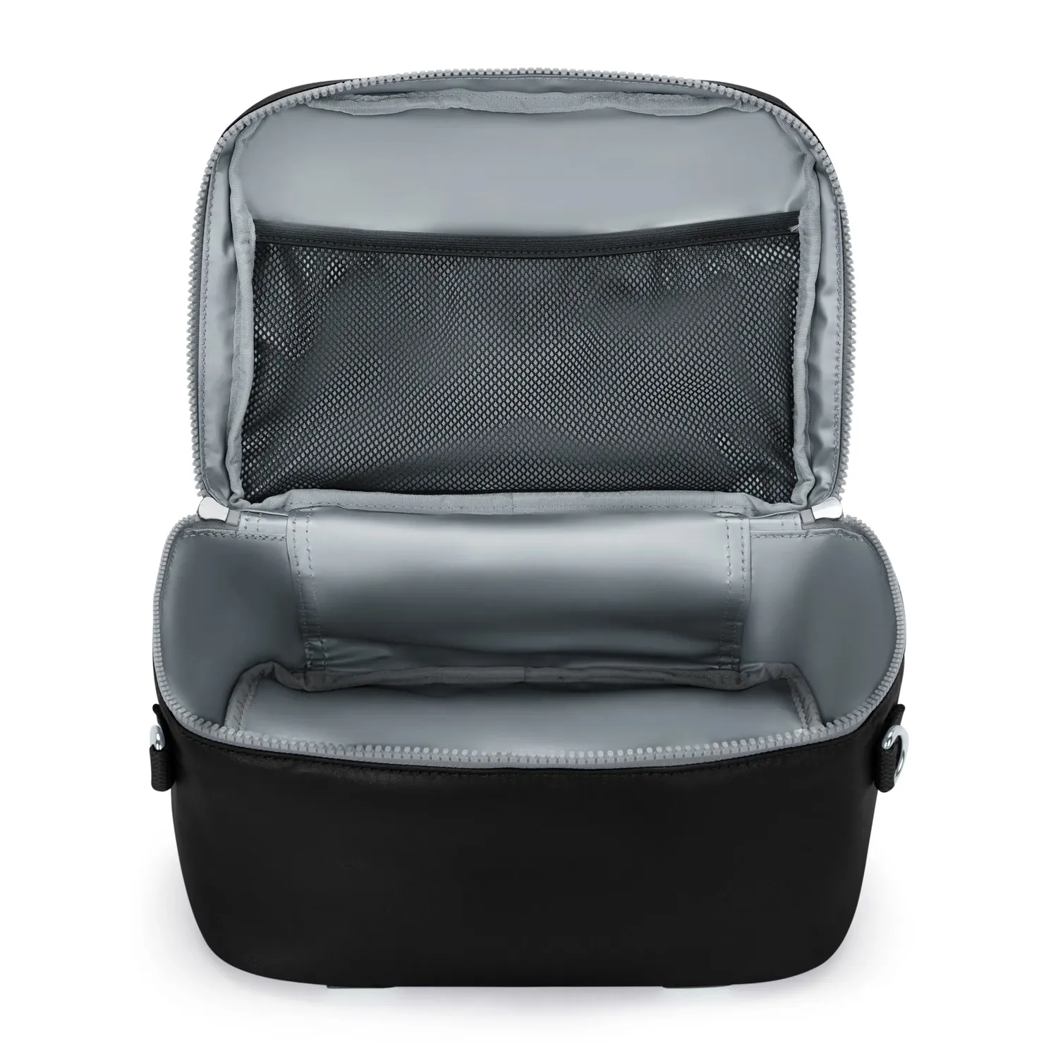 Kipling Miyo lunchtas Groot Space Black Block geïsoleerd