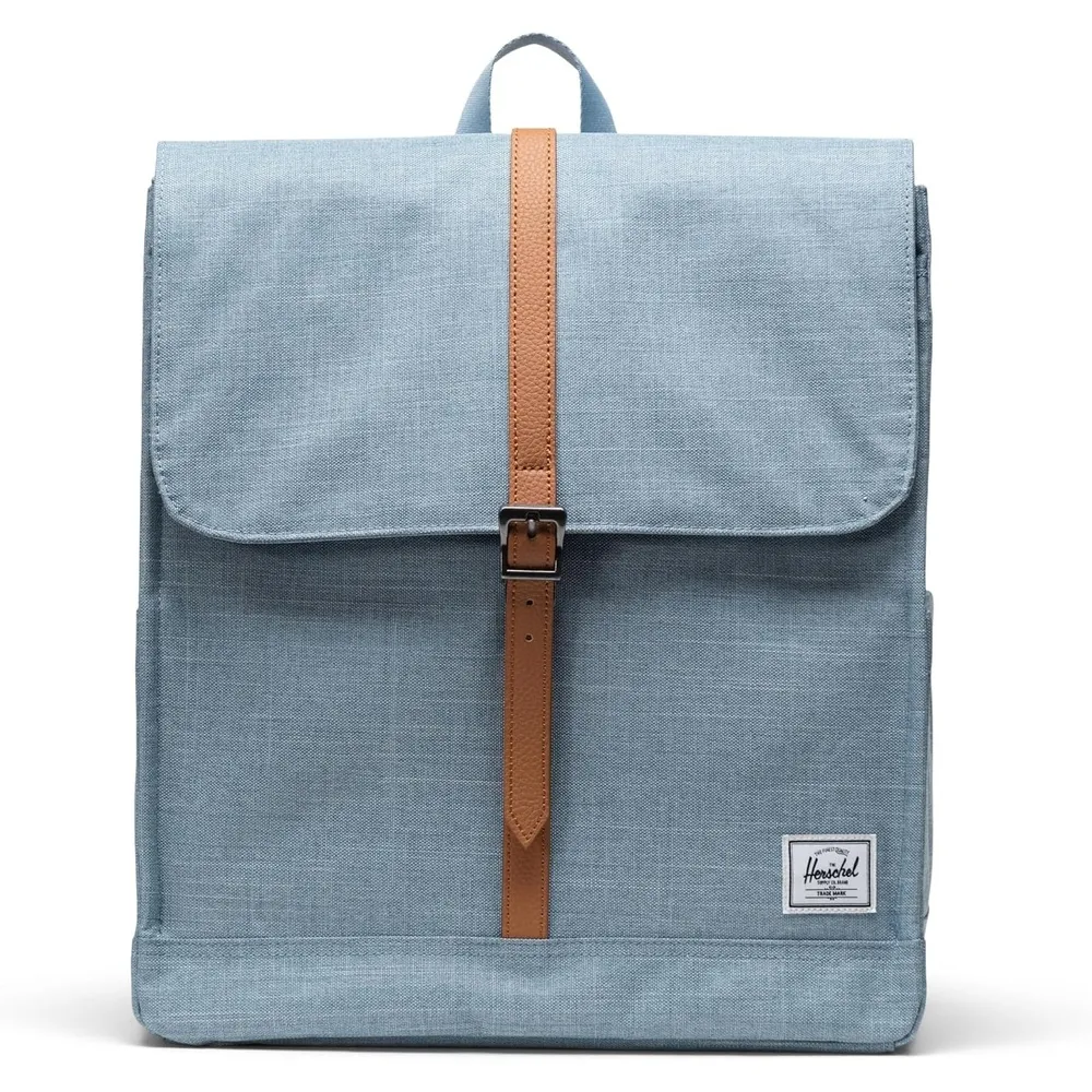 Herschel City rugzak 18L cloud grid grijs
