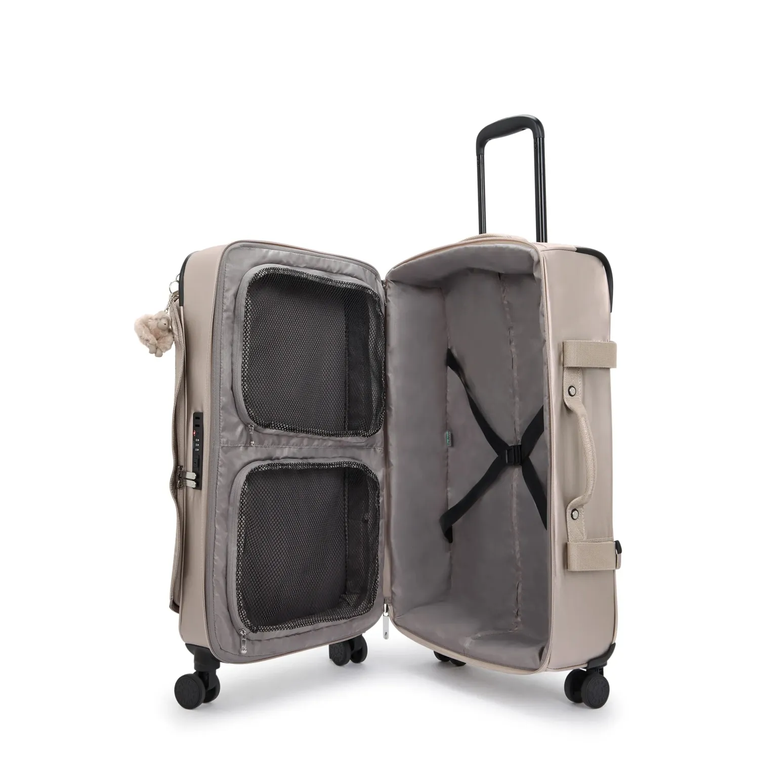 Kipling Spontaneous M koffer Medium Metallic Glow TSA-slot