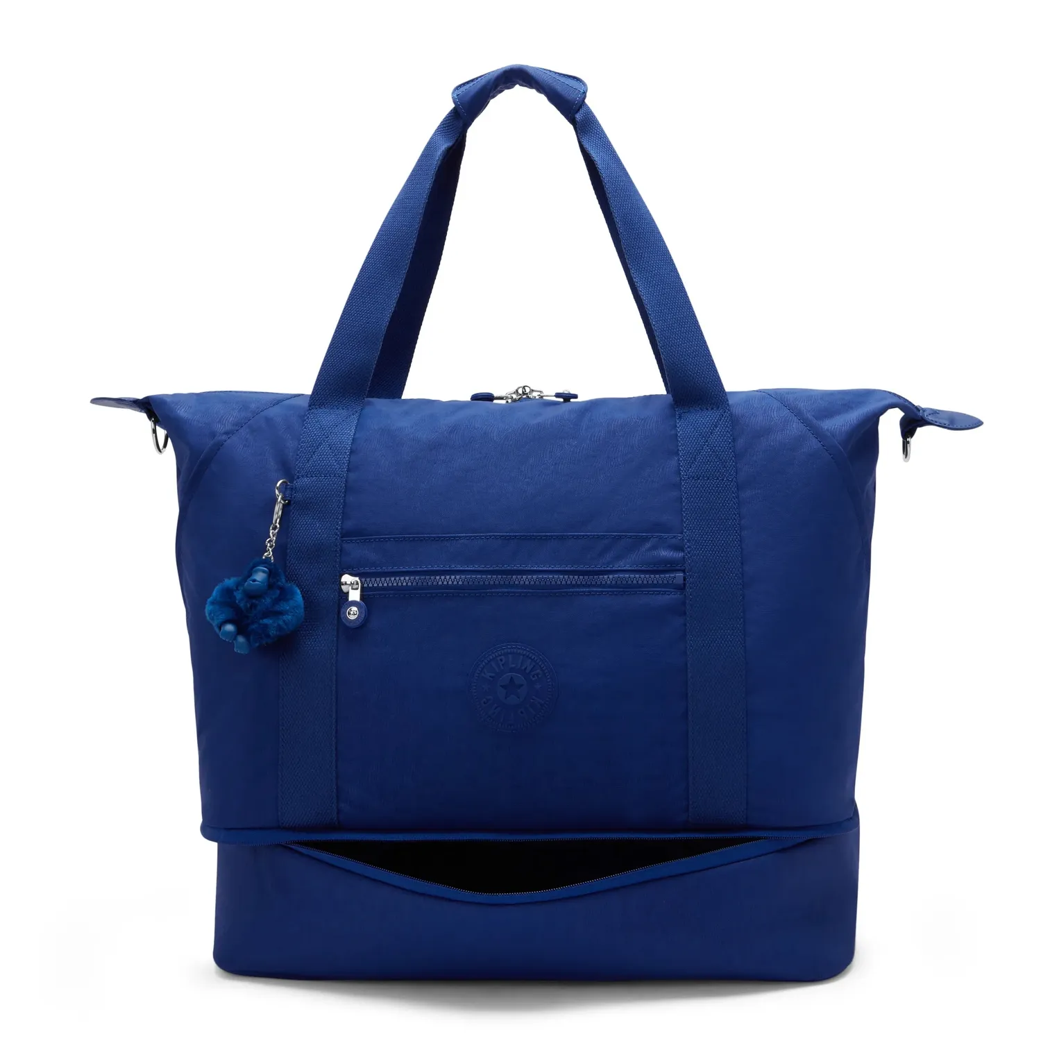 Kipling Art M weekender Diamond Wave Emboss groot licht