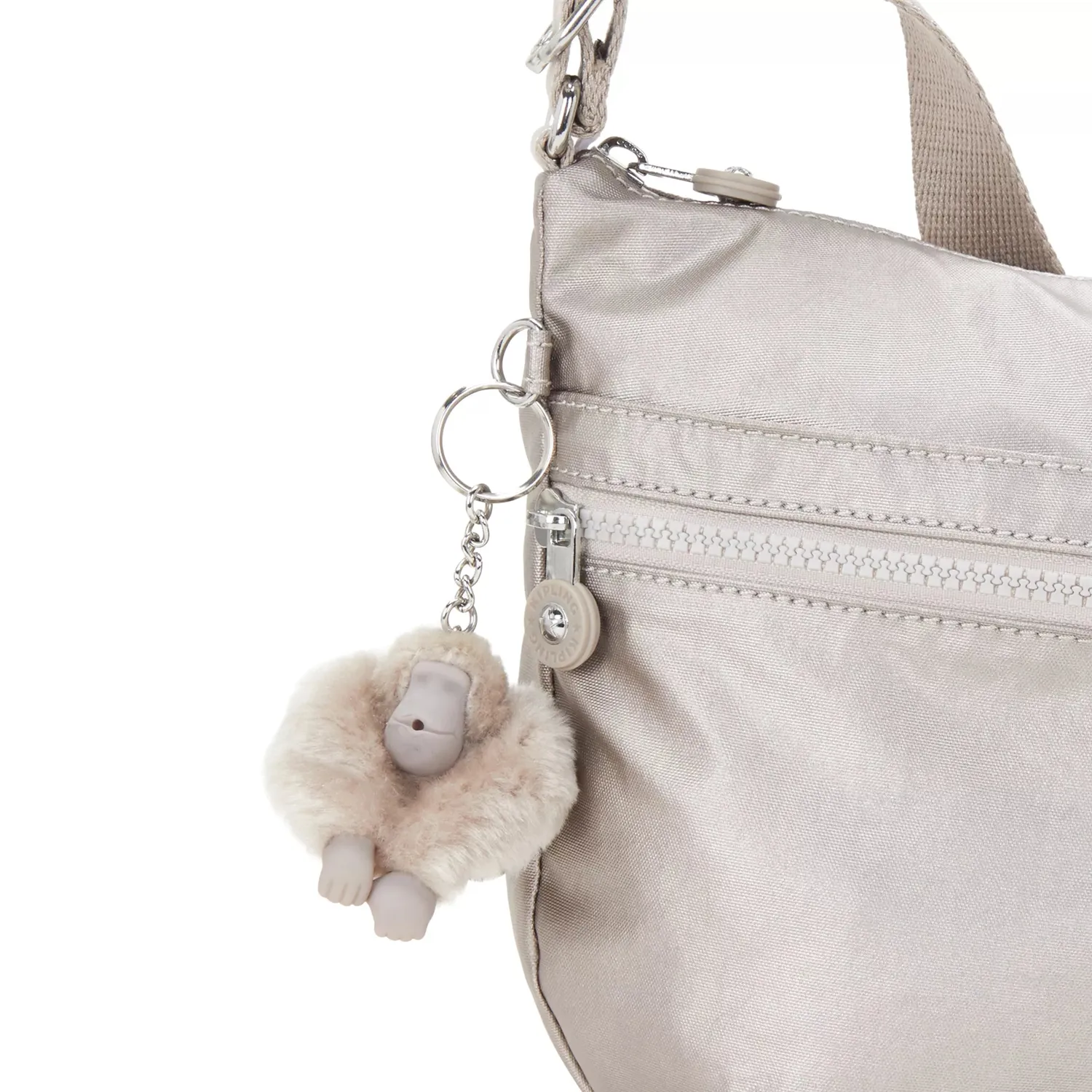 Kipling Izellah schoudertas Metallic Glow Medium waterafstotend