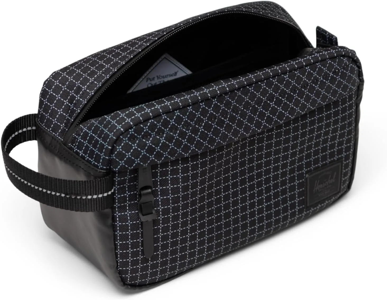 Herschel Chapter toilettas Grid Black