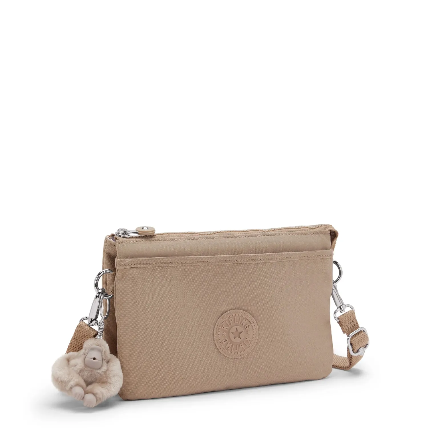 Kipling Riri crossbodytas Klein Tan Beige lichtgewicht