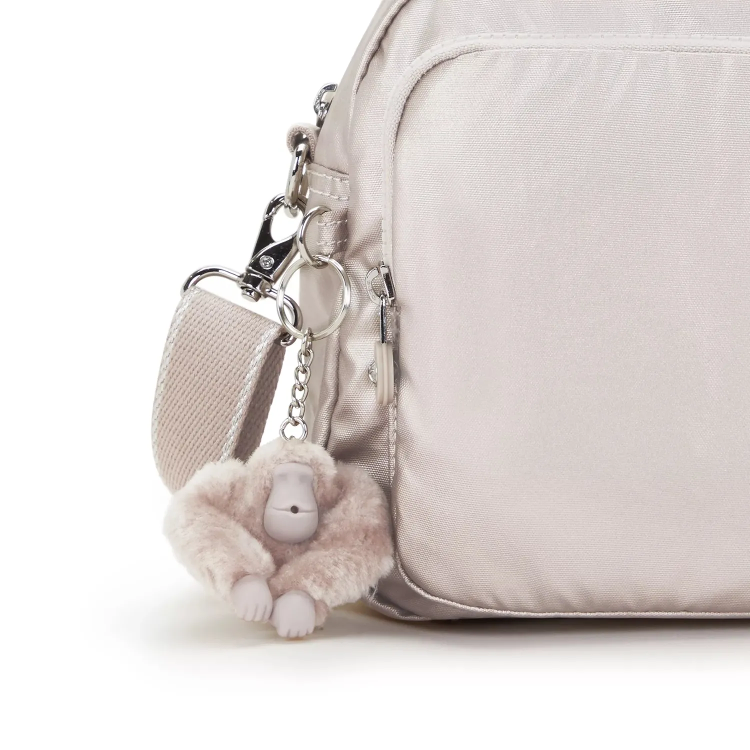 Kipling Cool Defea handtas Medium Metallic Glow afneembare riem