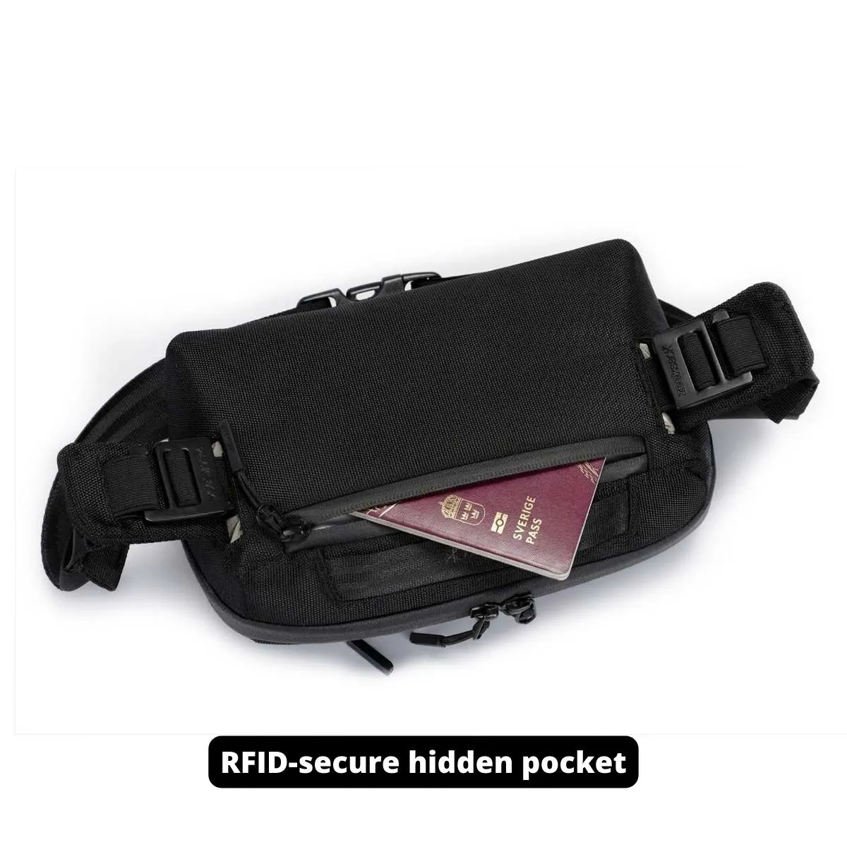 ZEEKSACK Crossbody Organizer schoudertas met RFID 14cm