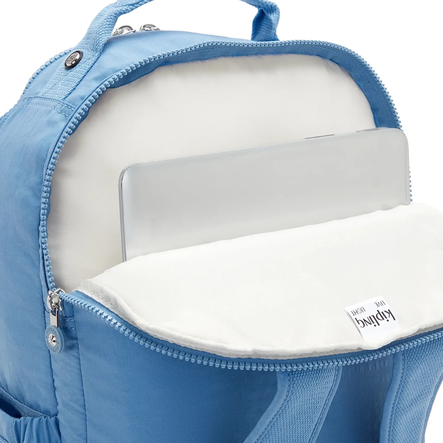 Kipling Seoul Lap rugzak Vintage Blue groot 15 inch