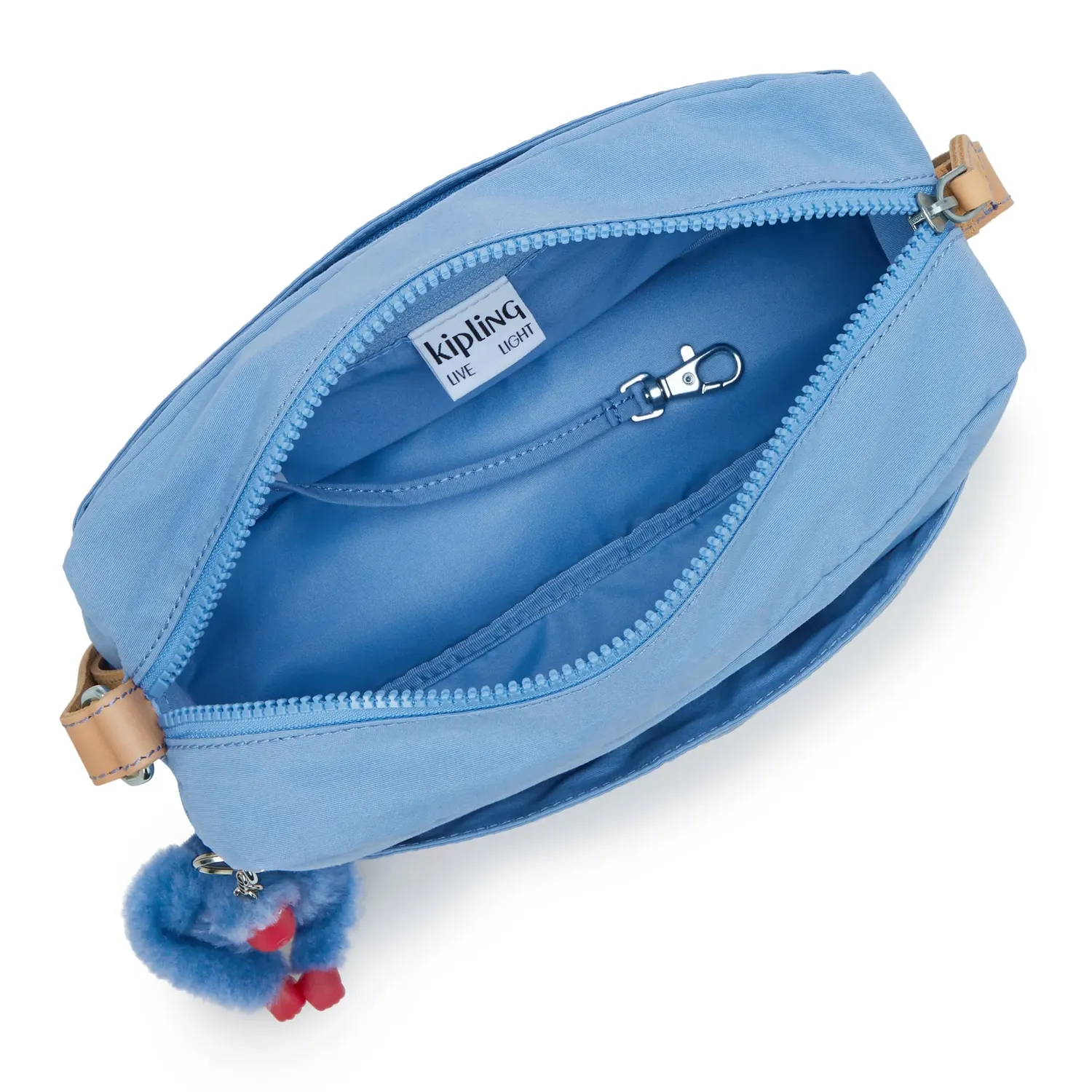 Kipling Ozita crossbodytas Cotton Air Blue klein lichtgewicht
