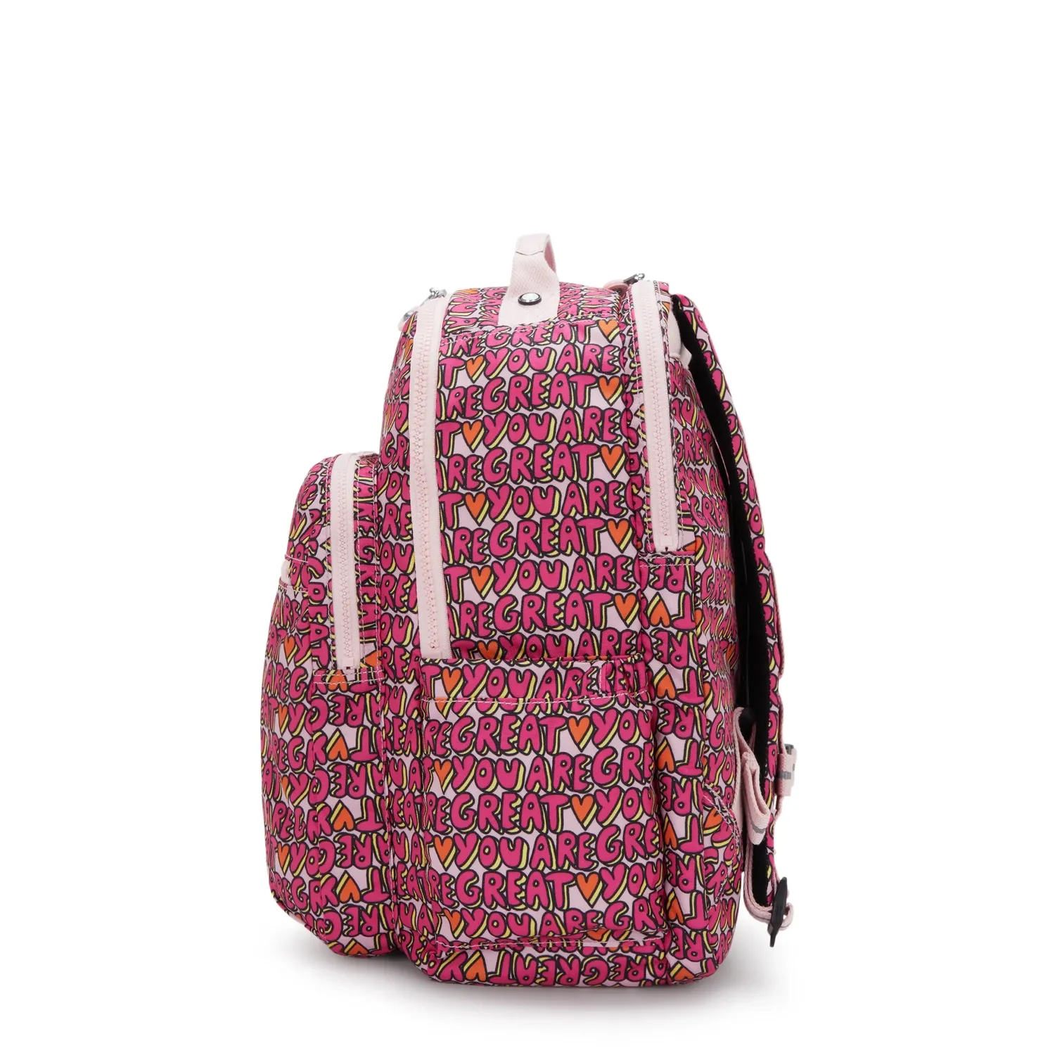 Kipling Seoul College Extra rugzak U R Great Print 15 inch