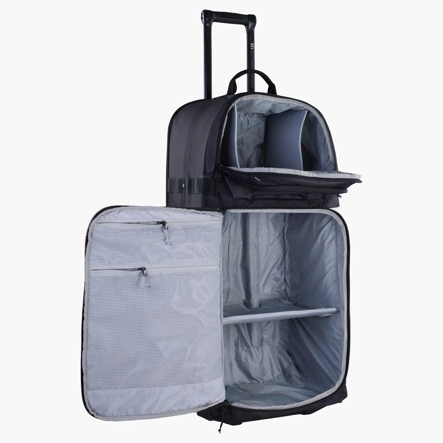 Evoc World Traveller 125 reiskoffer zwart 125L