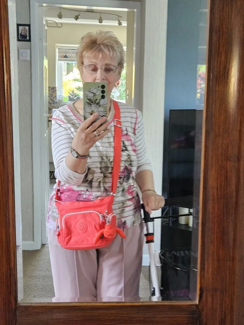 Kipling Gabbie Mini tasje Klein Mineral Stripes waterafstotend