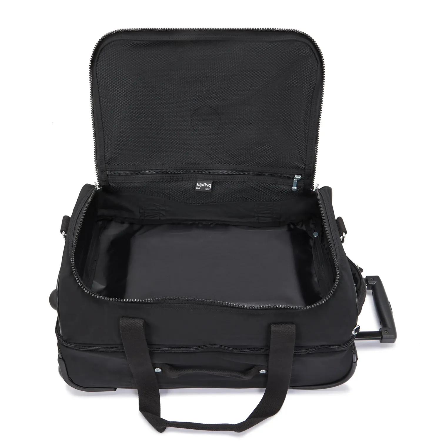 Kipling Teagan US koffer Black Noir klein lichtgewicht