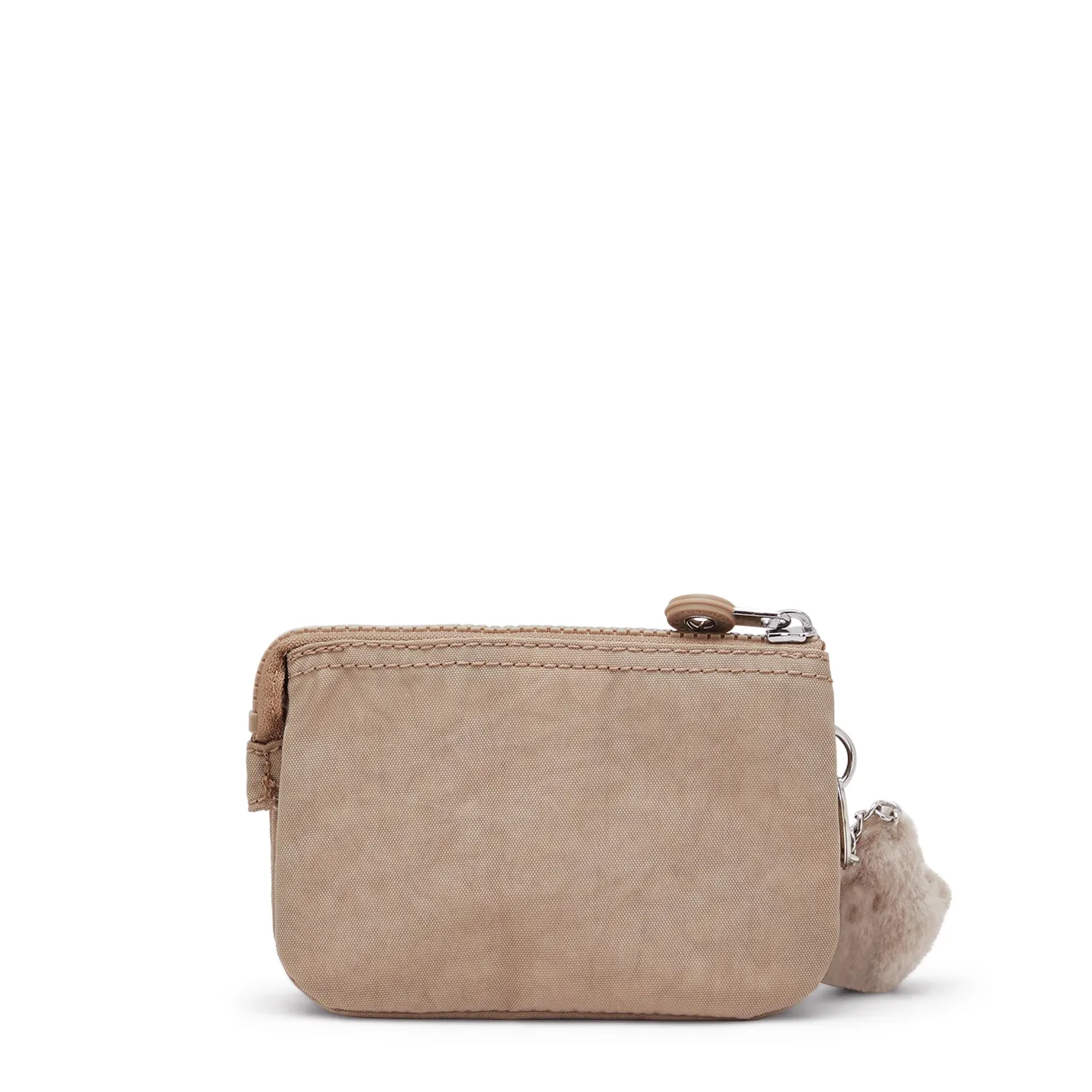 Kipling Creativity S beurs Tan Beige klein met muntvak