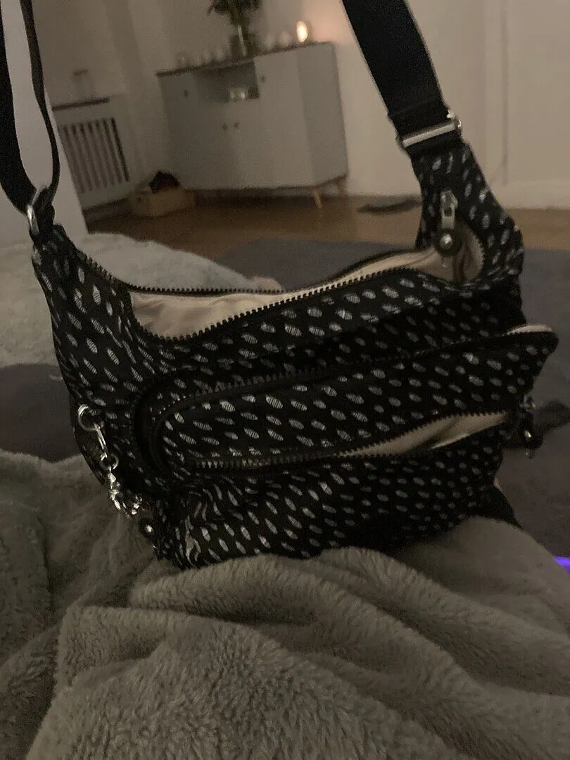 Kipling Gabbie schoudertas Medium Signature Emb ruim