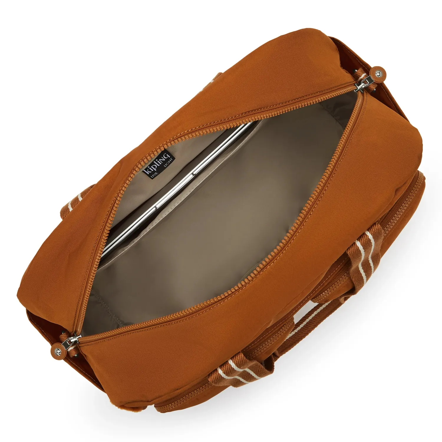 Kipling Defea XL weekendtas Medium Stylish Mokka laptopvak