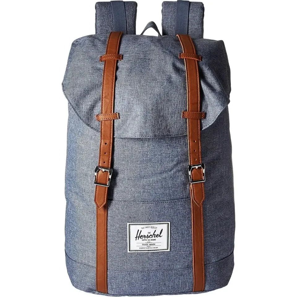 Herschel Retreat rugzak zwart 19.5L canvas