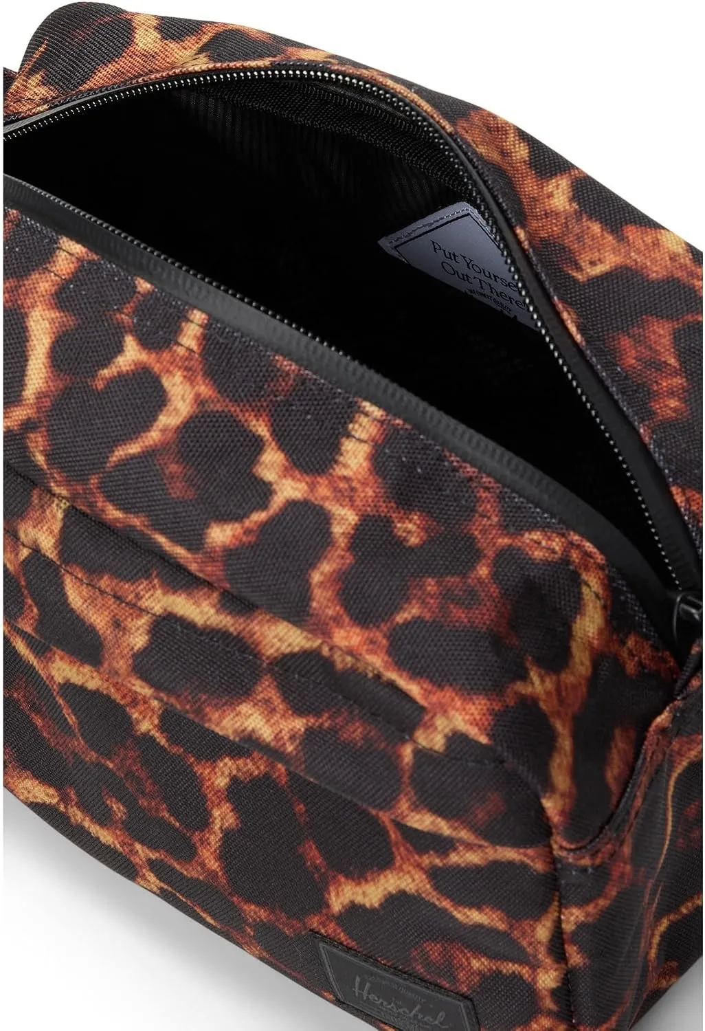 Herschel Chapter Travel Kit toilettas Digi Leopard compact