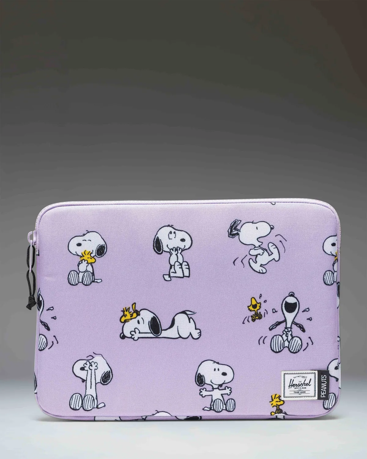 Herschel Anchor 14 inch laptopsleeve snoopy zwart