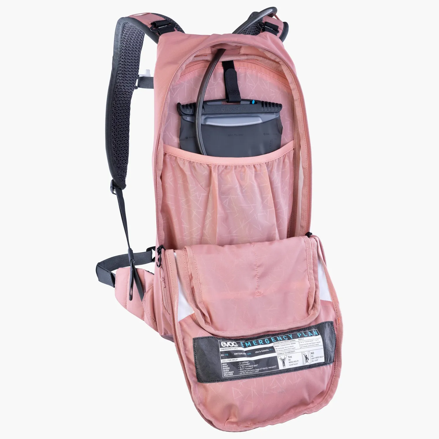 Evoc Stage 6 Hydration Bladder 2 rugzak dusty pink 6L