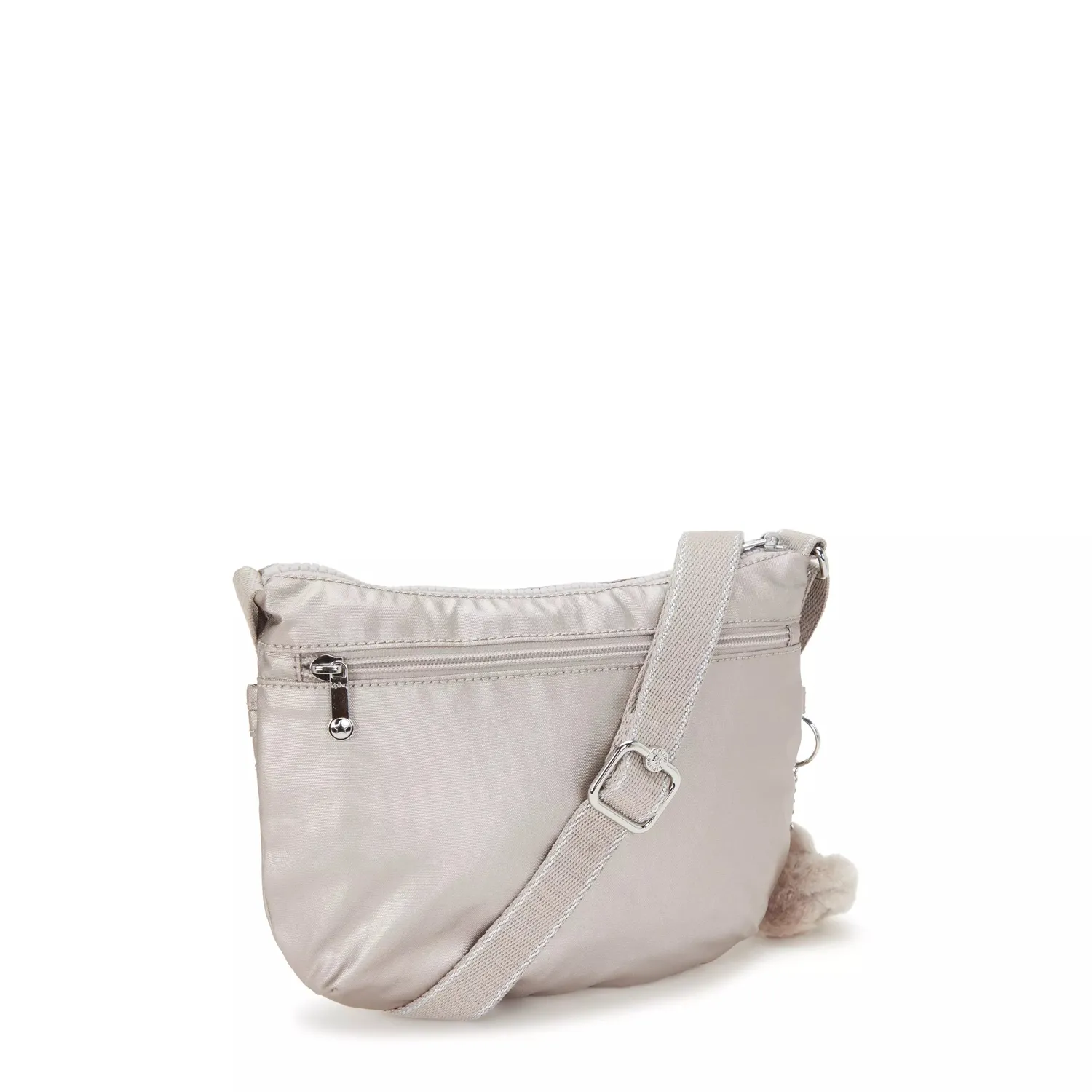 Kipling Arto S schoudertas Metallic Glow klein glans