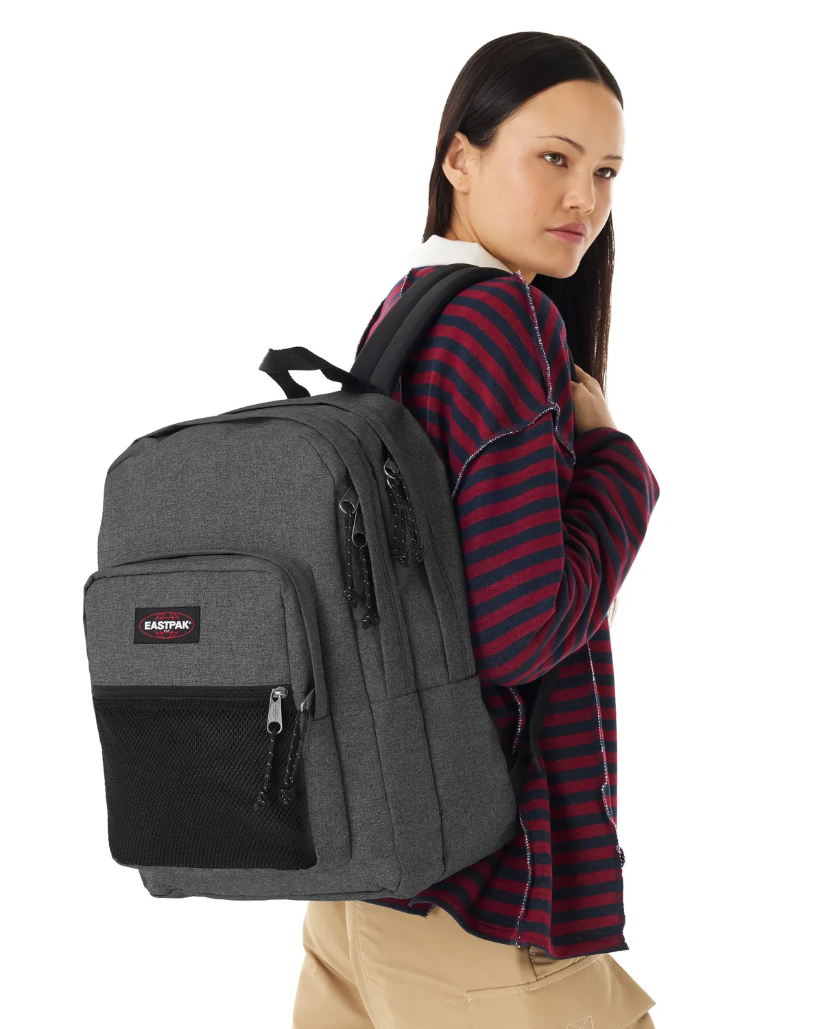 Eastpak Pinnacle rugzak Black Denim large waterafstotend