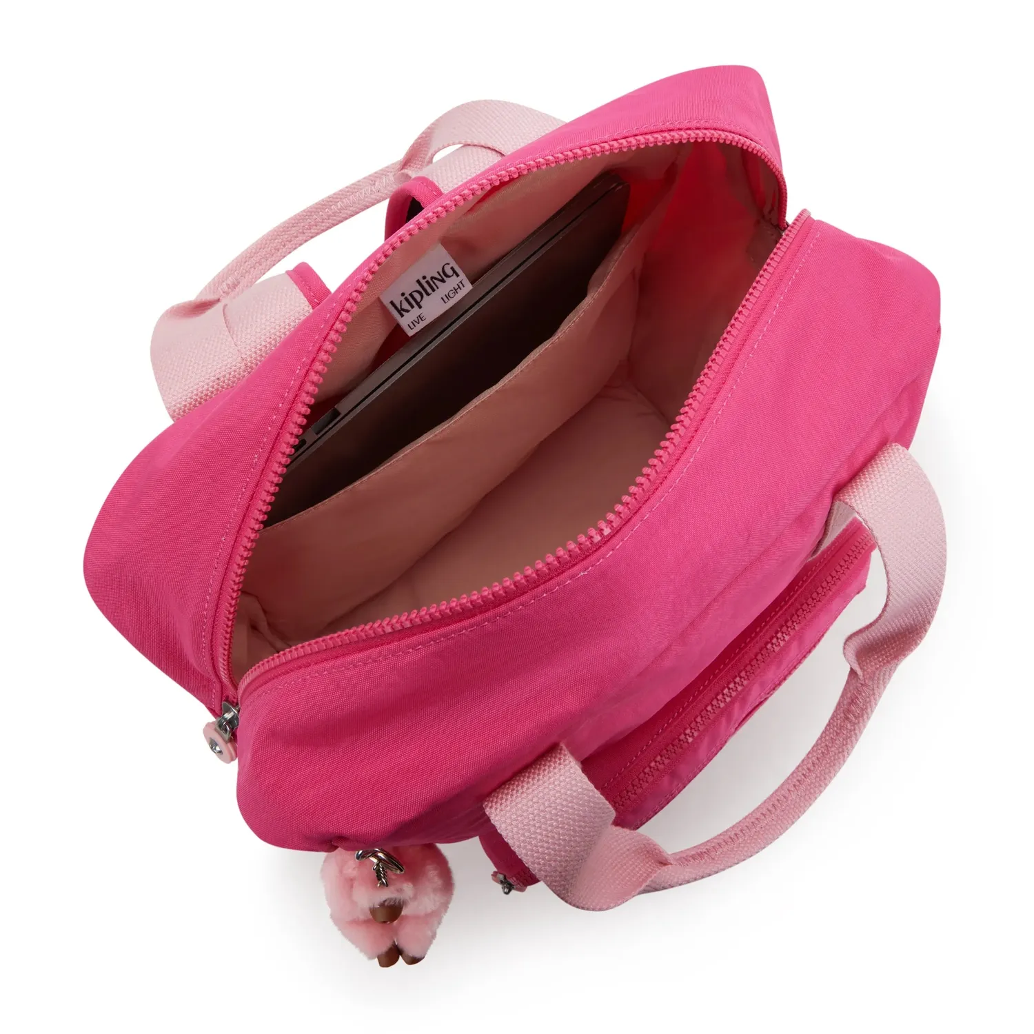 Kipling Buddy rugzak medium Intense Rose laptopvak