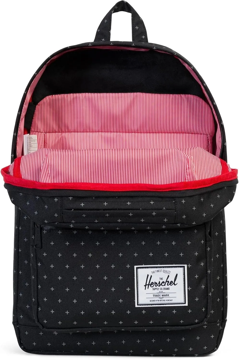 Herschel Pop Quiz Offset rugzak Black Gridlock