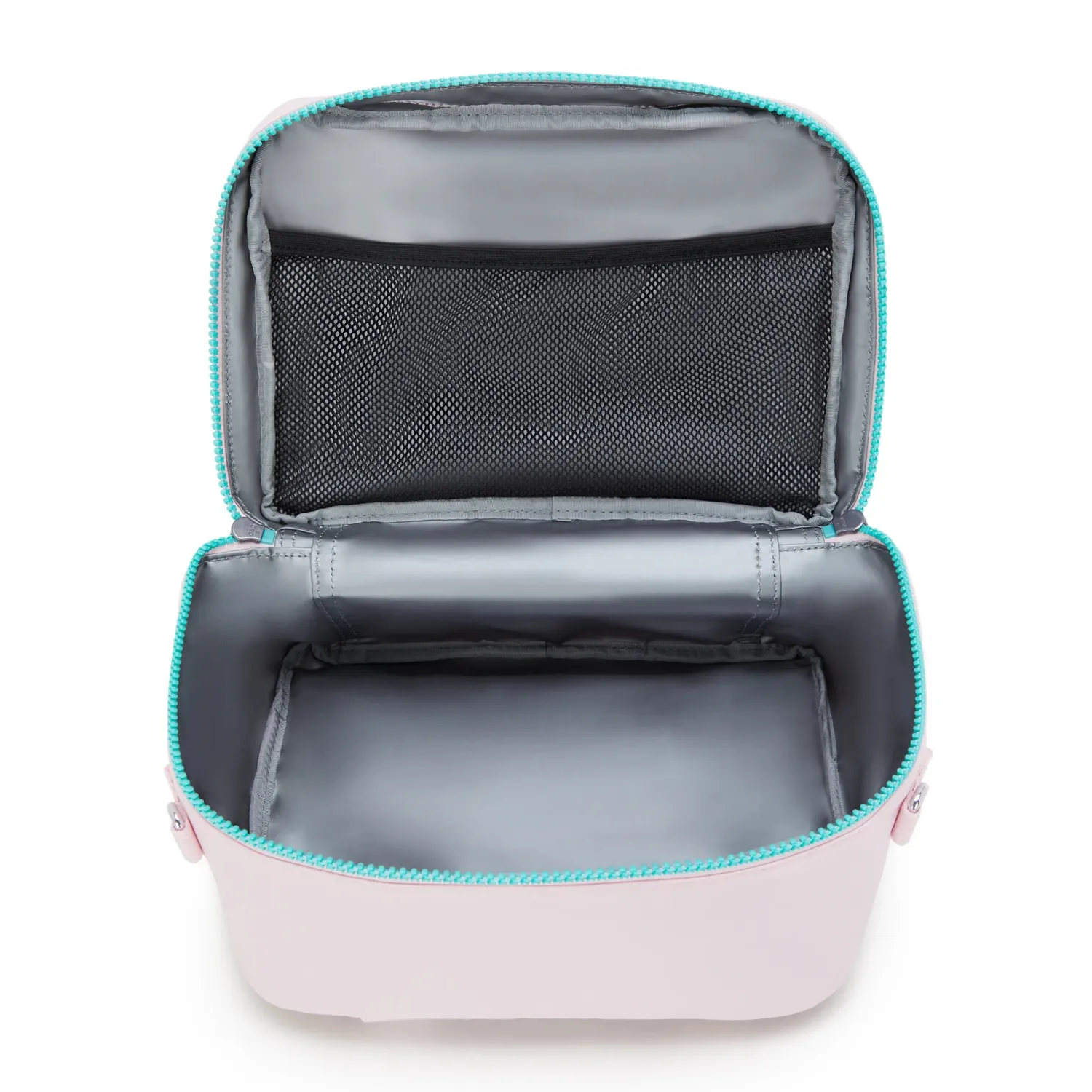 Kipling Miyo lunchtas Groot Sea Pink Metallic glans