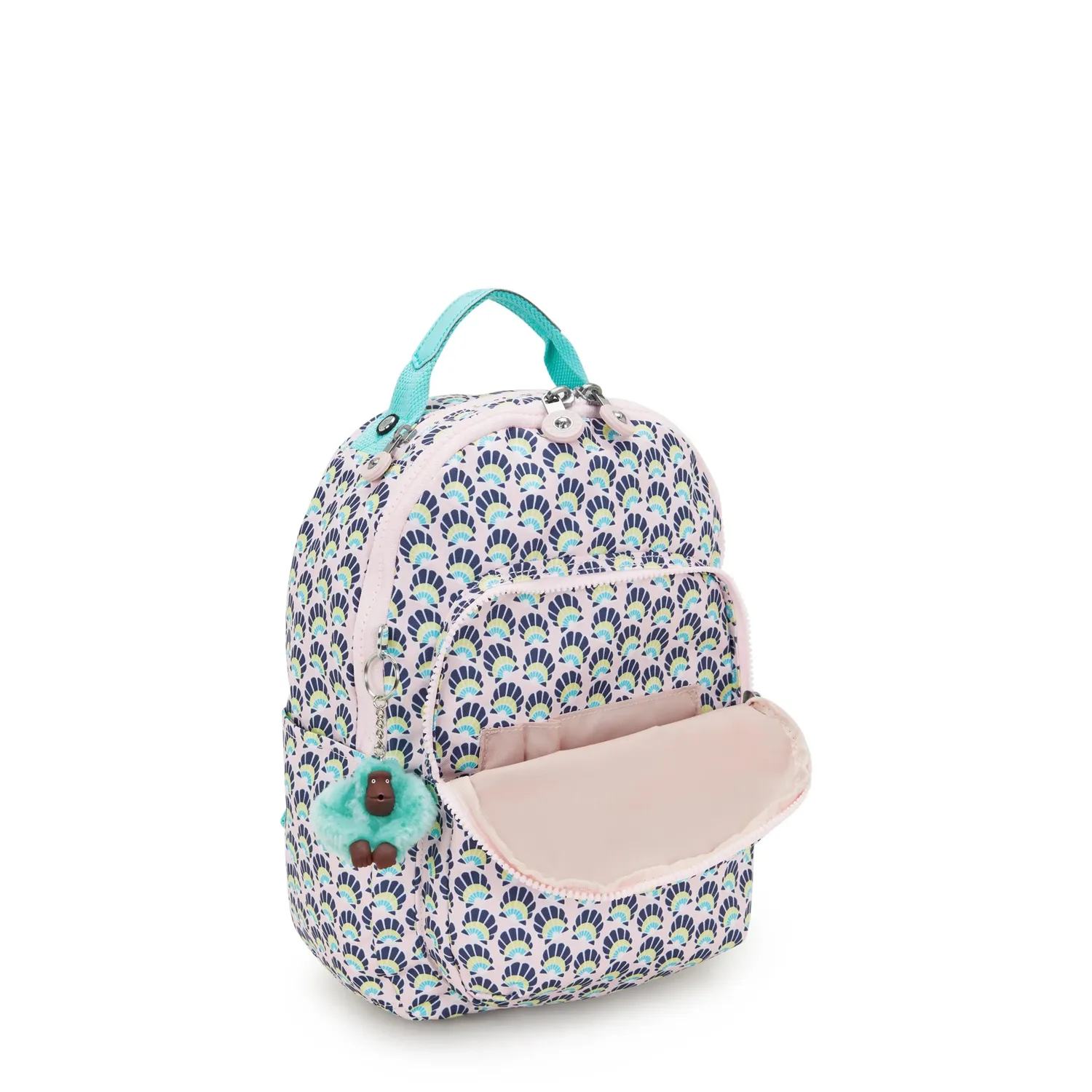 Kipling Seoul S kleine rugzak Geo Shell met print voor school