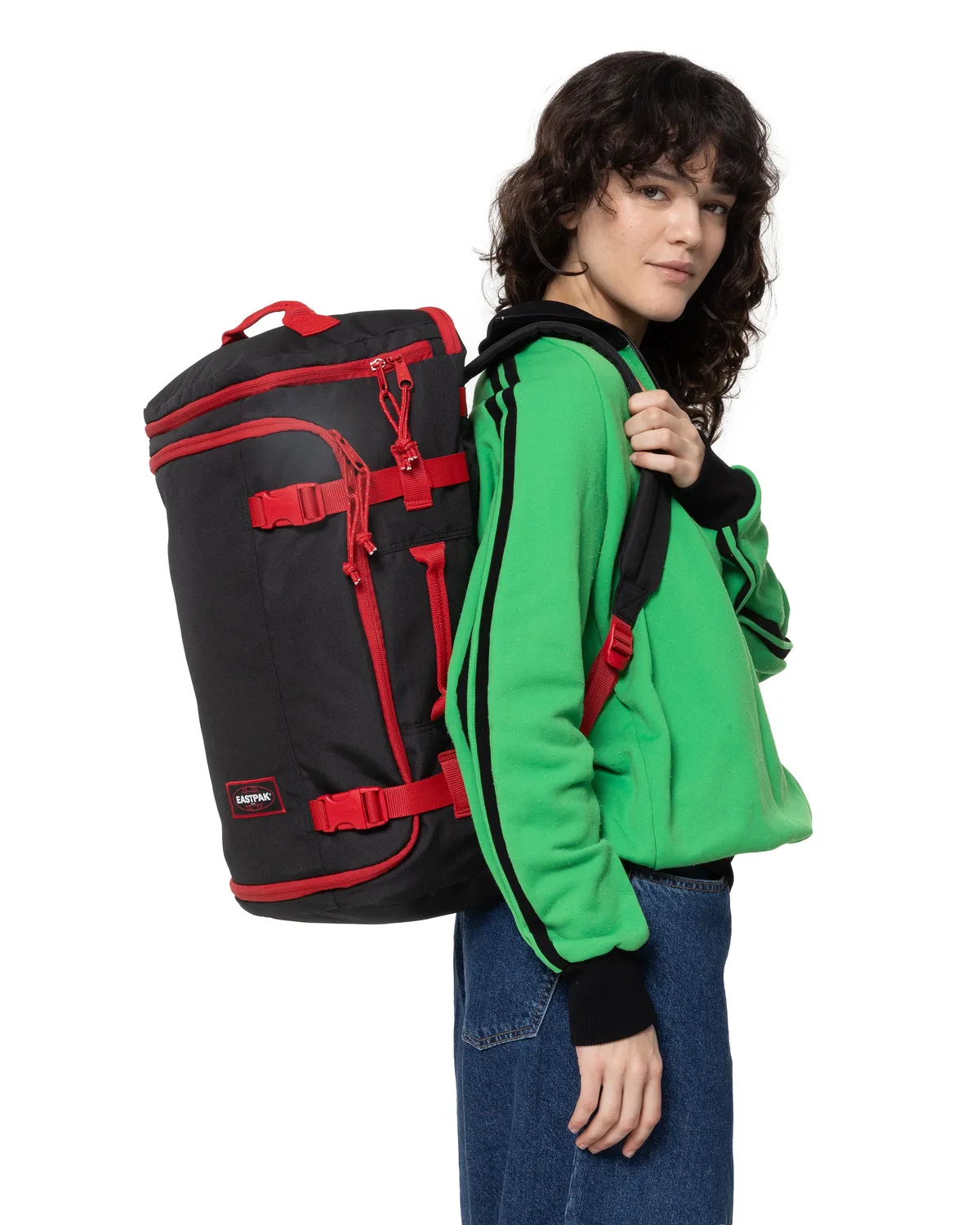Eastpak Carry Pack reistas Scarlet Groot handbagage