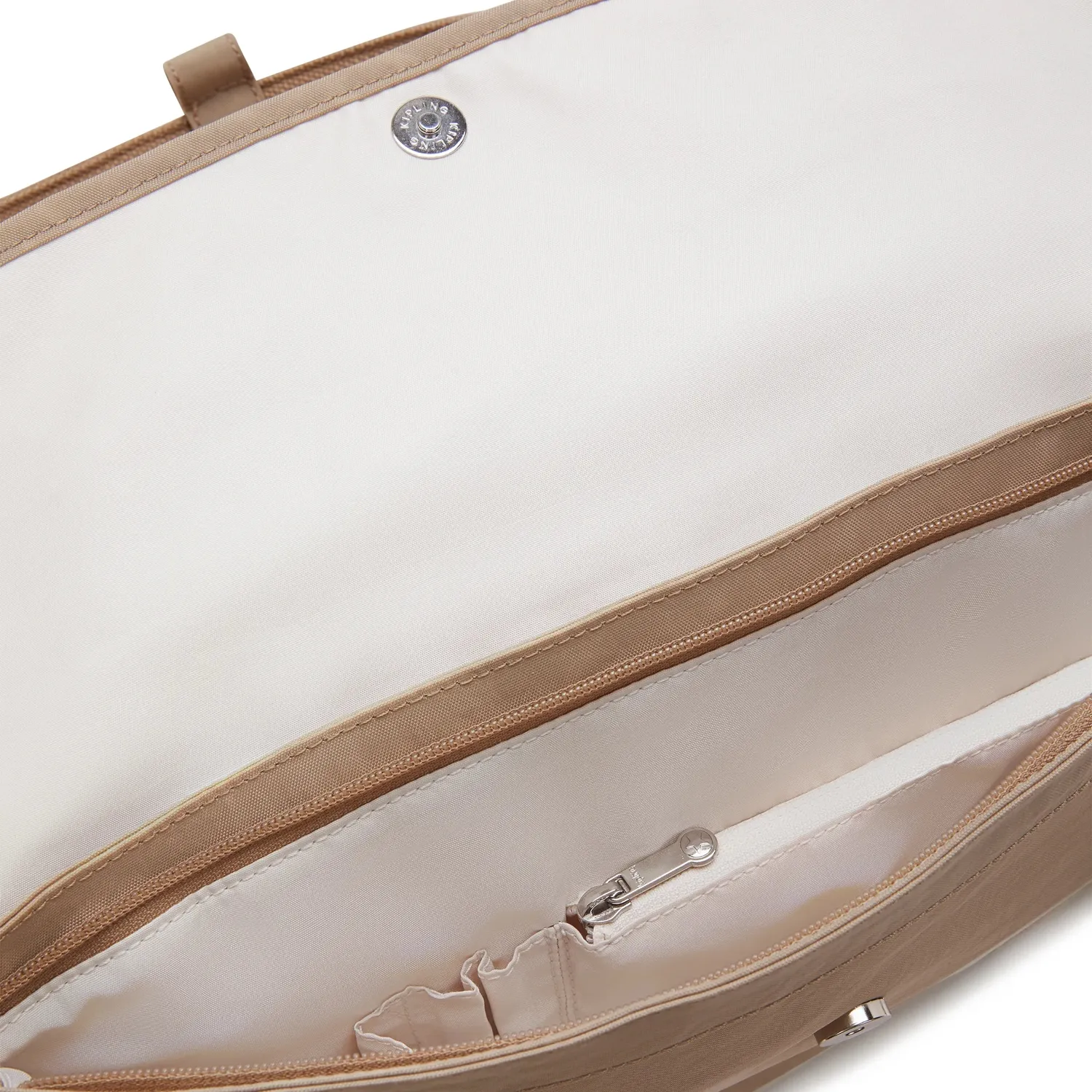 Kipling Superworker S werktas Klein Tan Beige 13 inch