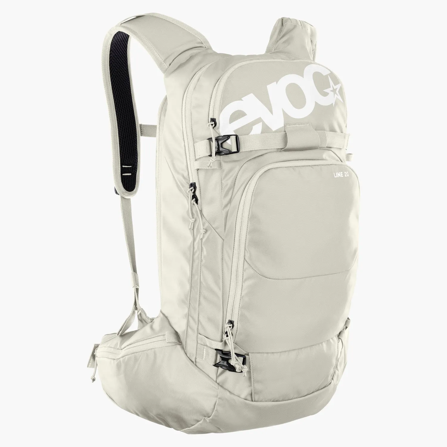 Evoc Line 20 skirugzak zwart 20 liter freeride