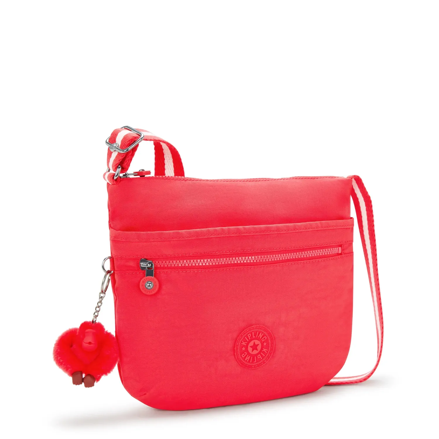 Kipling Arto schoudertas Medium Escape Red waterafstotend