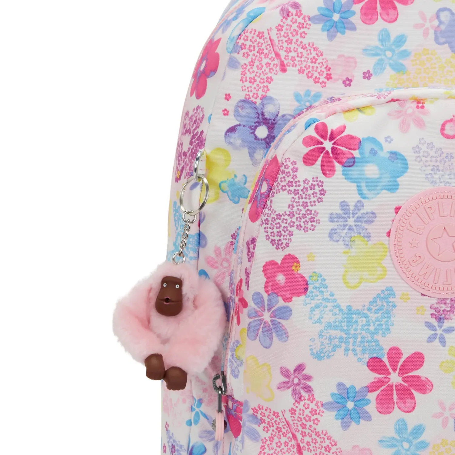Kipling Class Room rugzak Groot Flower Stamp 15 inch