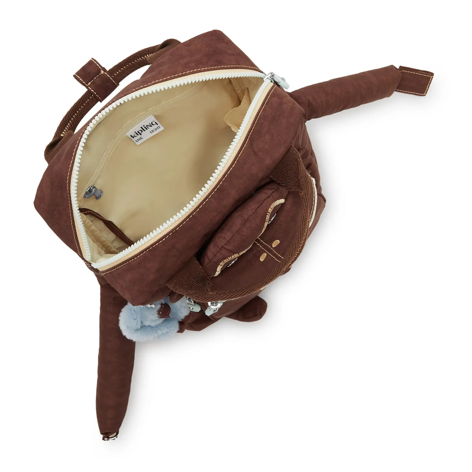 Kipling Jane Energy rugzak medium energy brown licht