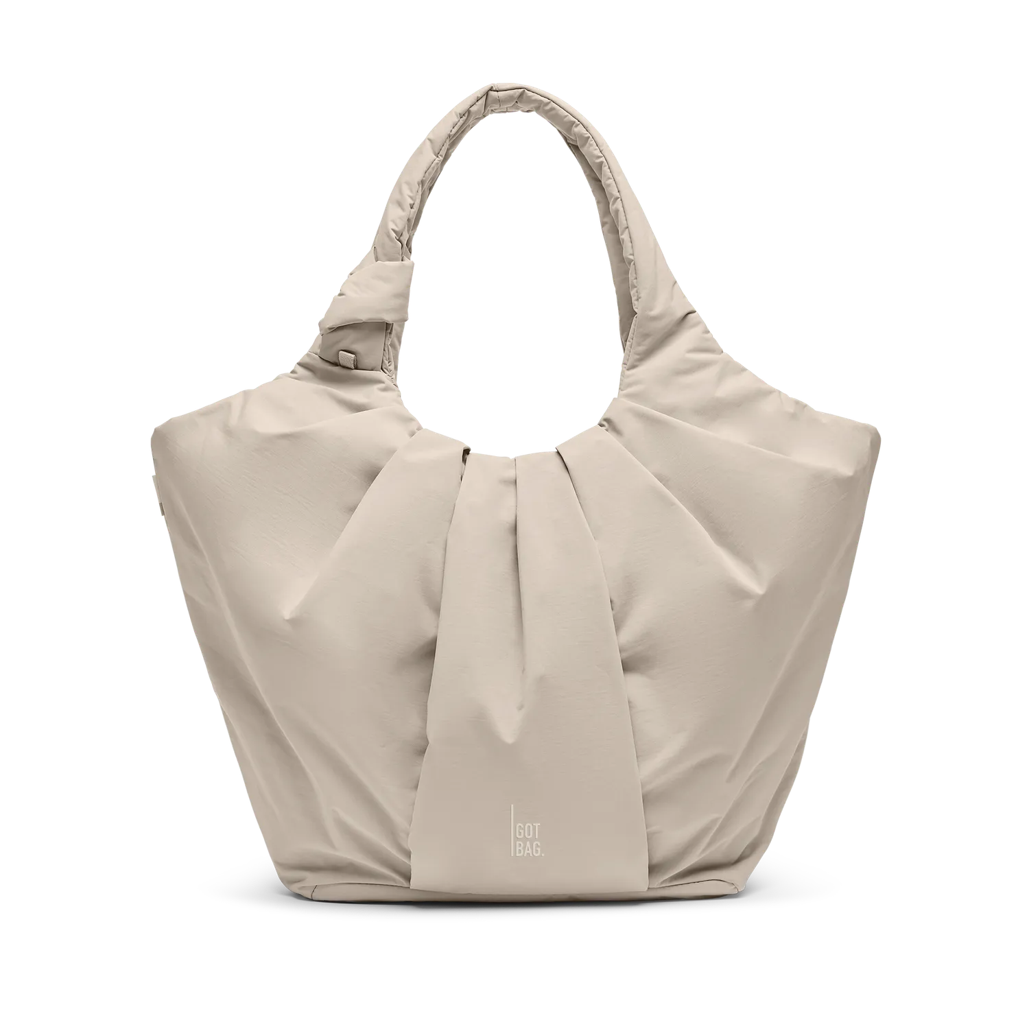 Got Bag Pleat Tote Bag draagtas black monochrome 17 liter