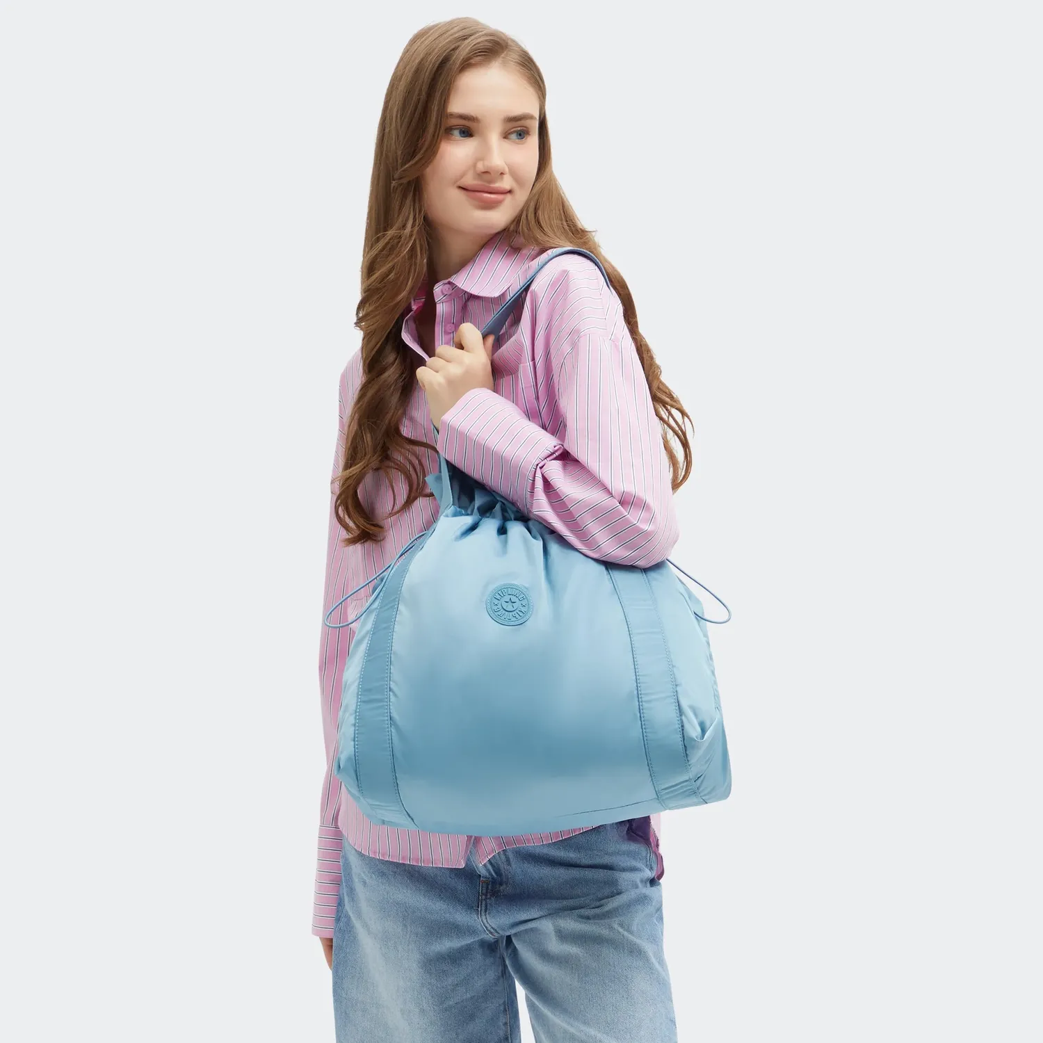 Kipling Elmar tas Medium Sounds Blue A4