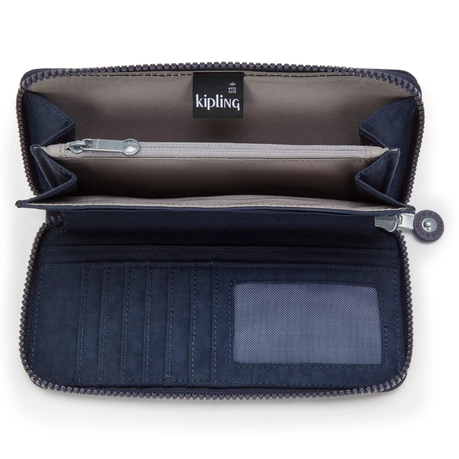 Kipling Money World portemonnee Blue Bleu 2 groot met rits