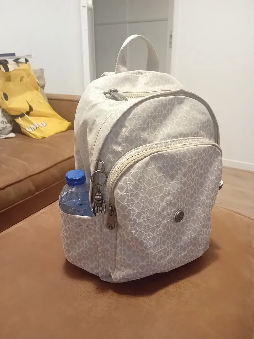 Kipling Delia rugzak Medium Night Tile Jacquard met zijvakken