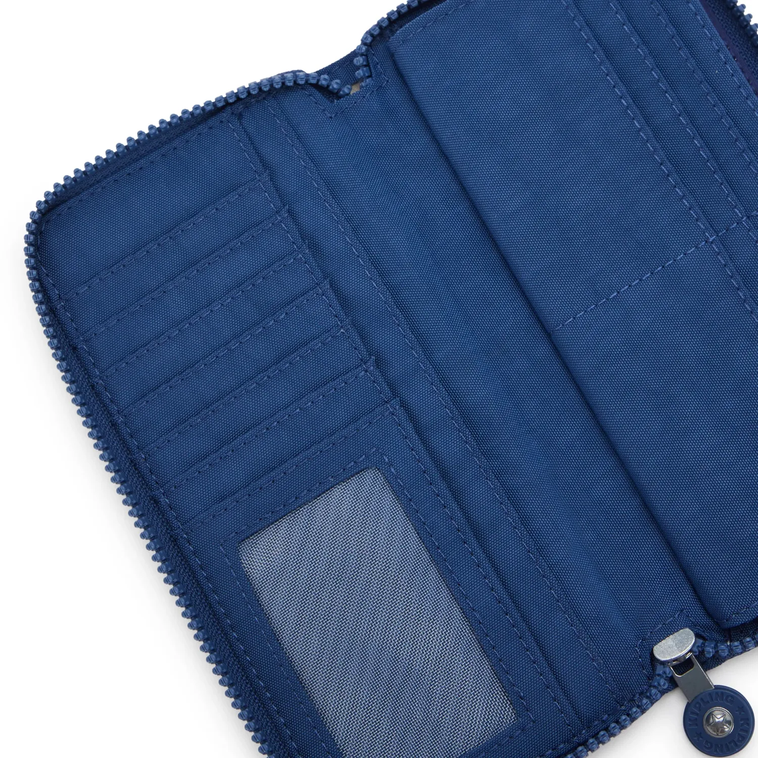Kipling Money World portemonnee Casual Blue groot met rits