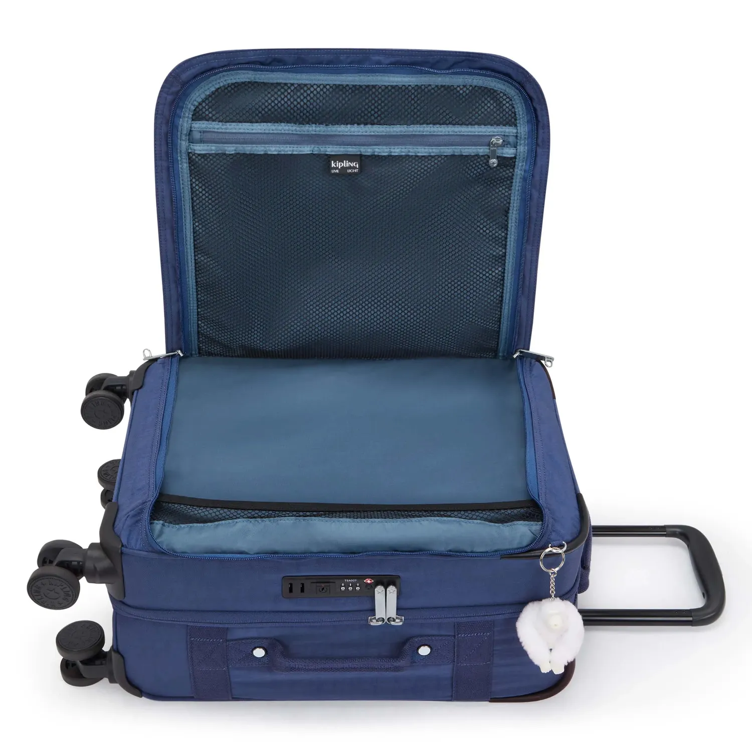 Kipling Spontaneous S Koffer Klein Casual Blue Combo cabine