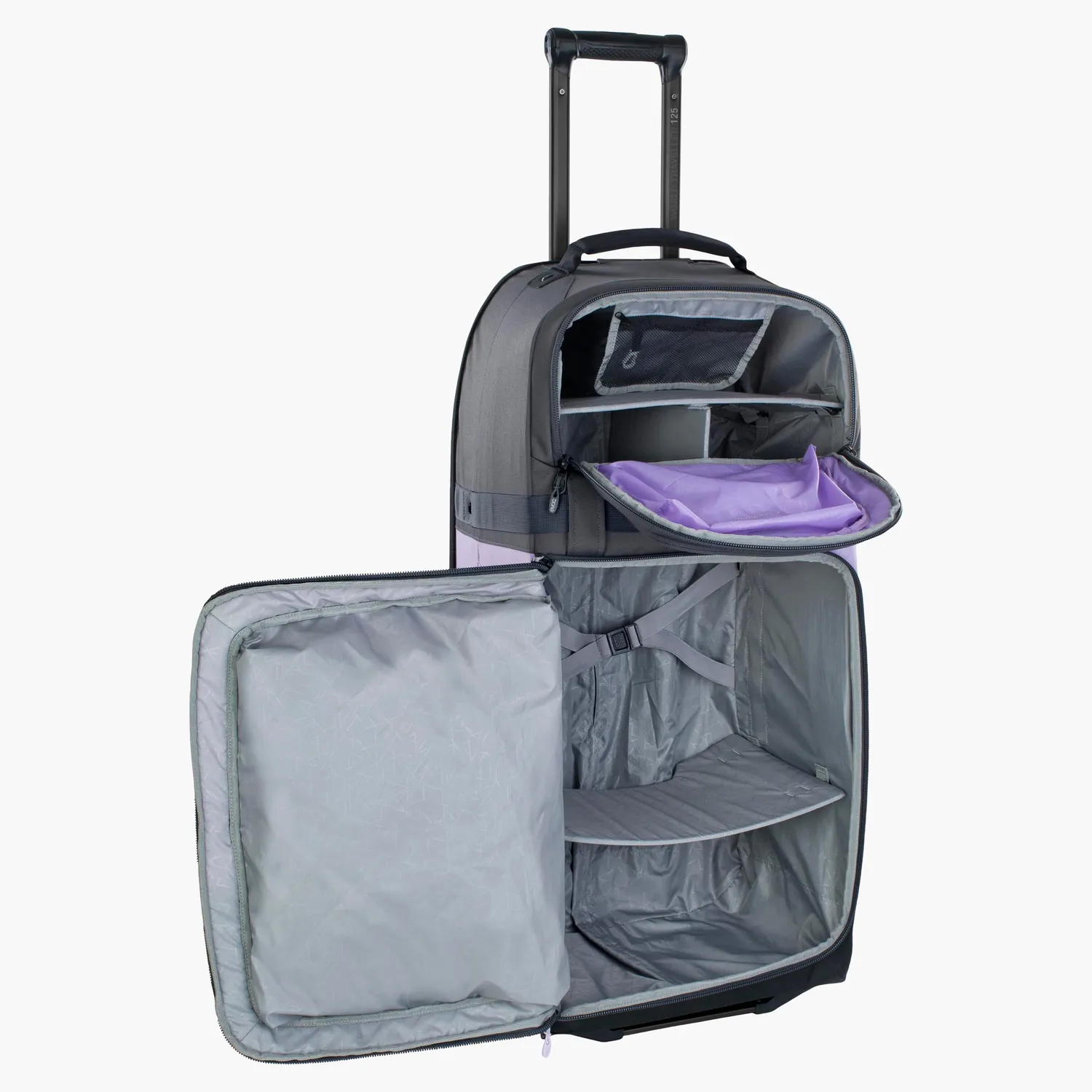 Evoc World Traveller 125 trolley zwart 125 liter