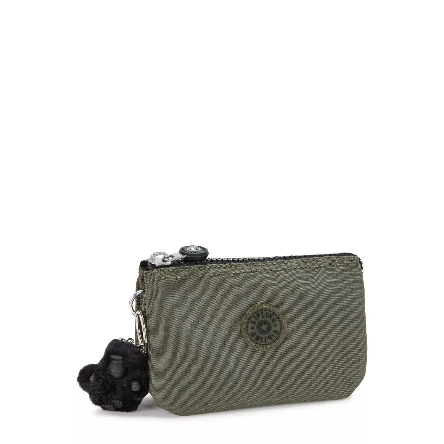 Kipling Creativity S portemonnee Green Moss Klein met ritsvak