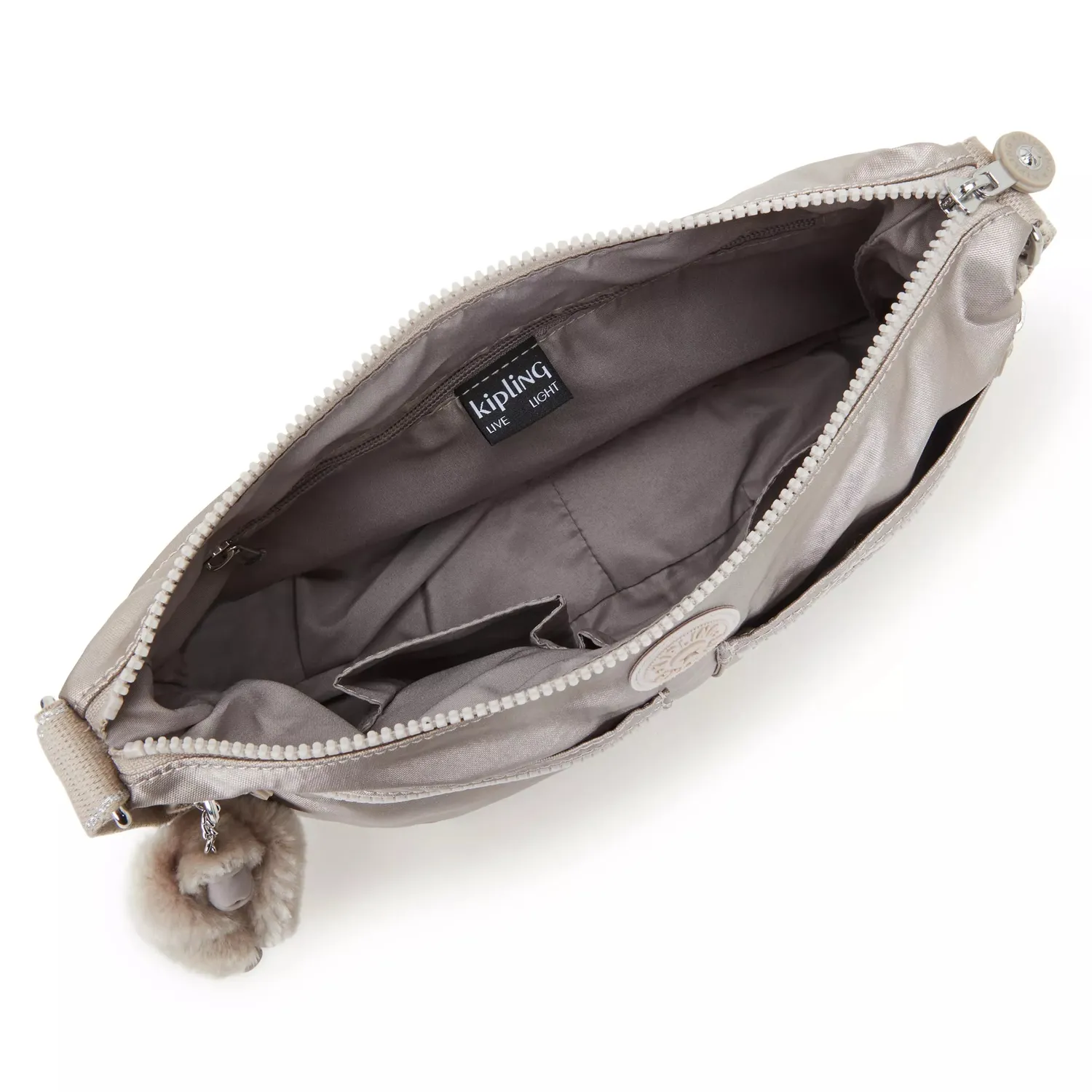 Kipling Izellah schoudertas Metallic Glow Medium waterafstotend