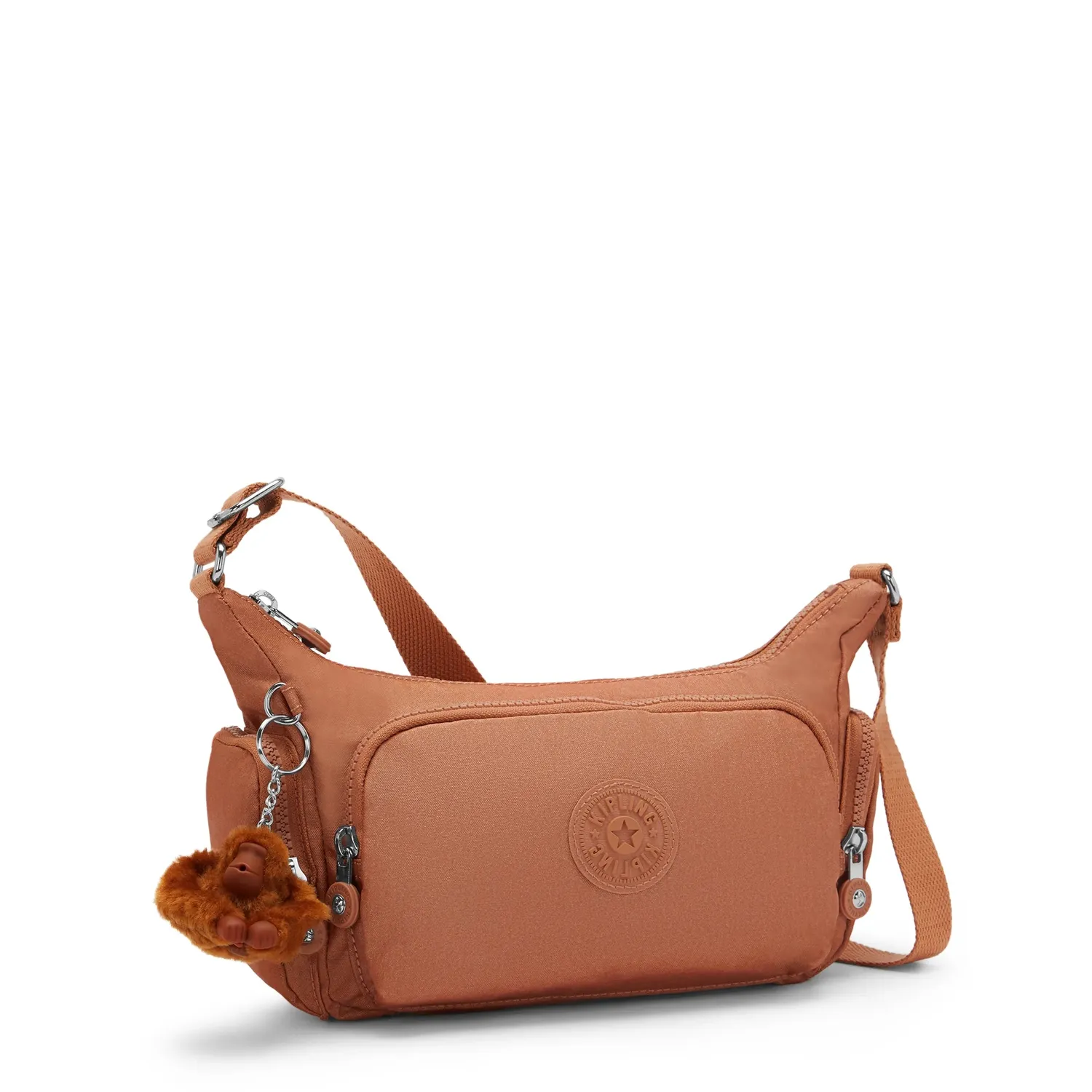 Kipling Gabbette S crossbodytas Klein Copper Glimmer compact