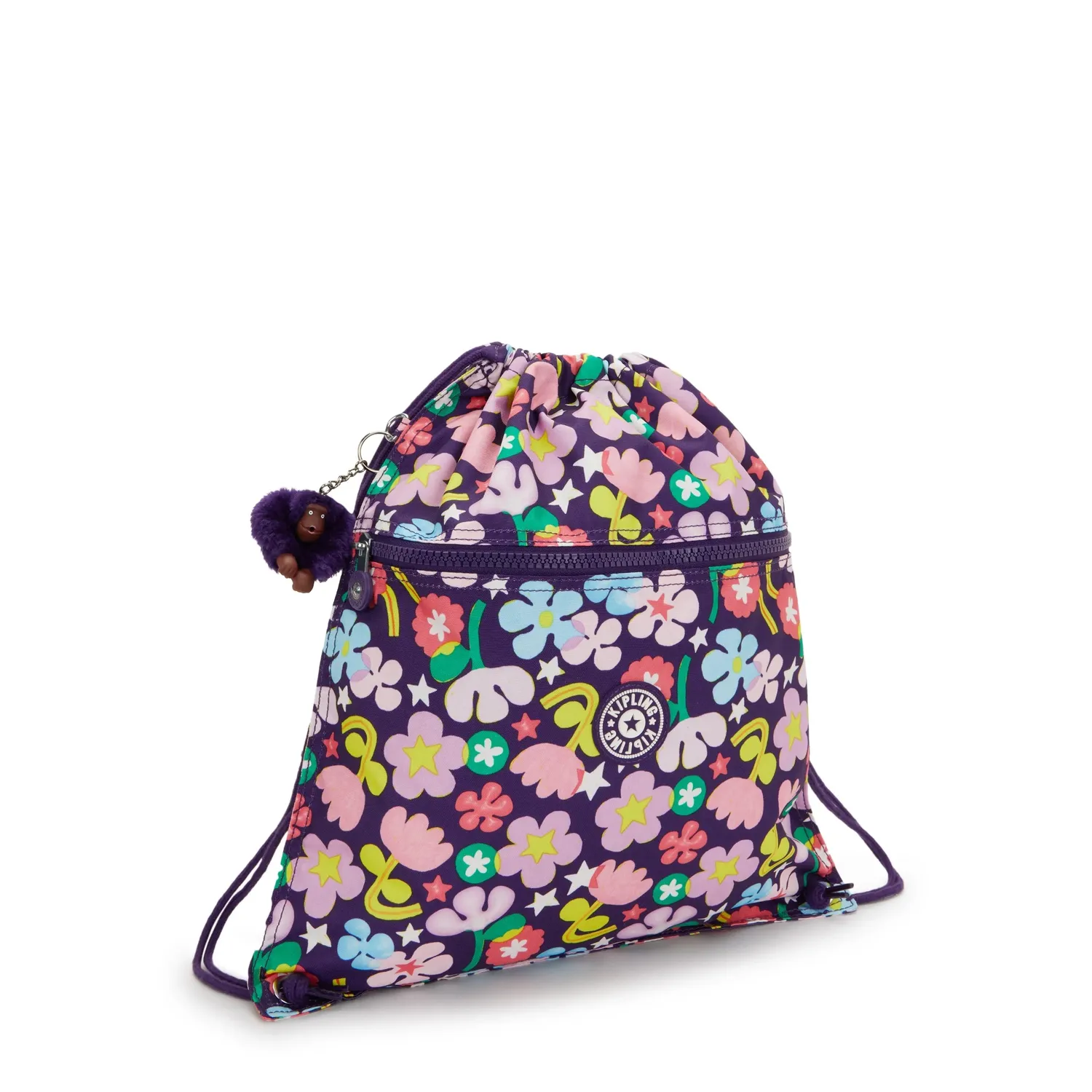 Kipling Supertaboo gymtas Fairy Flower Medium waterafstotend
