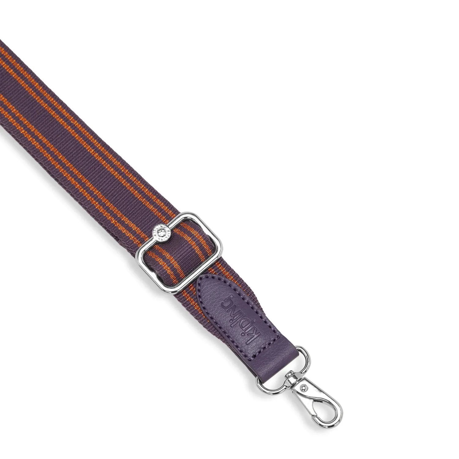 Kipling Shoulderstrap Basic schouderriem Berry Bronze klein verwisselbaar