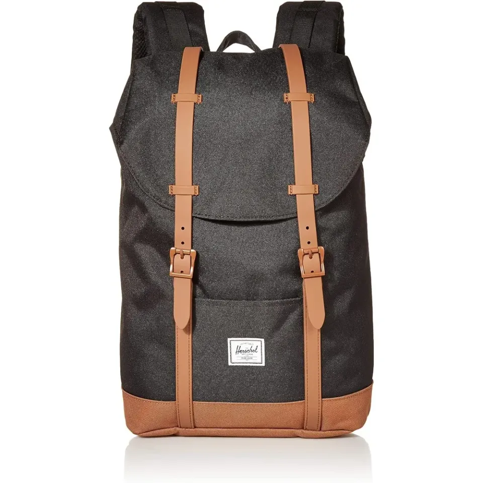 Herschel Retreat rugzak 19,5L Black Saddle Brown