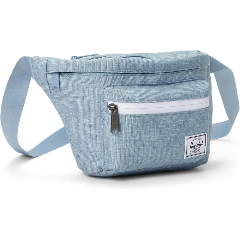Herschel Pop Quiz Hip Pack heuptas Ashley Blue Crosshatch
