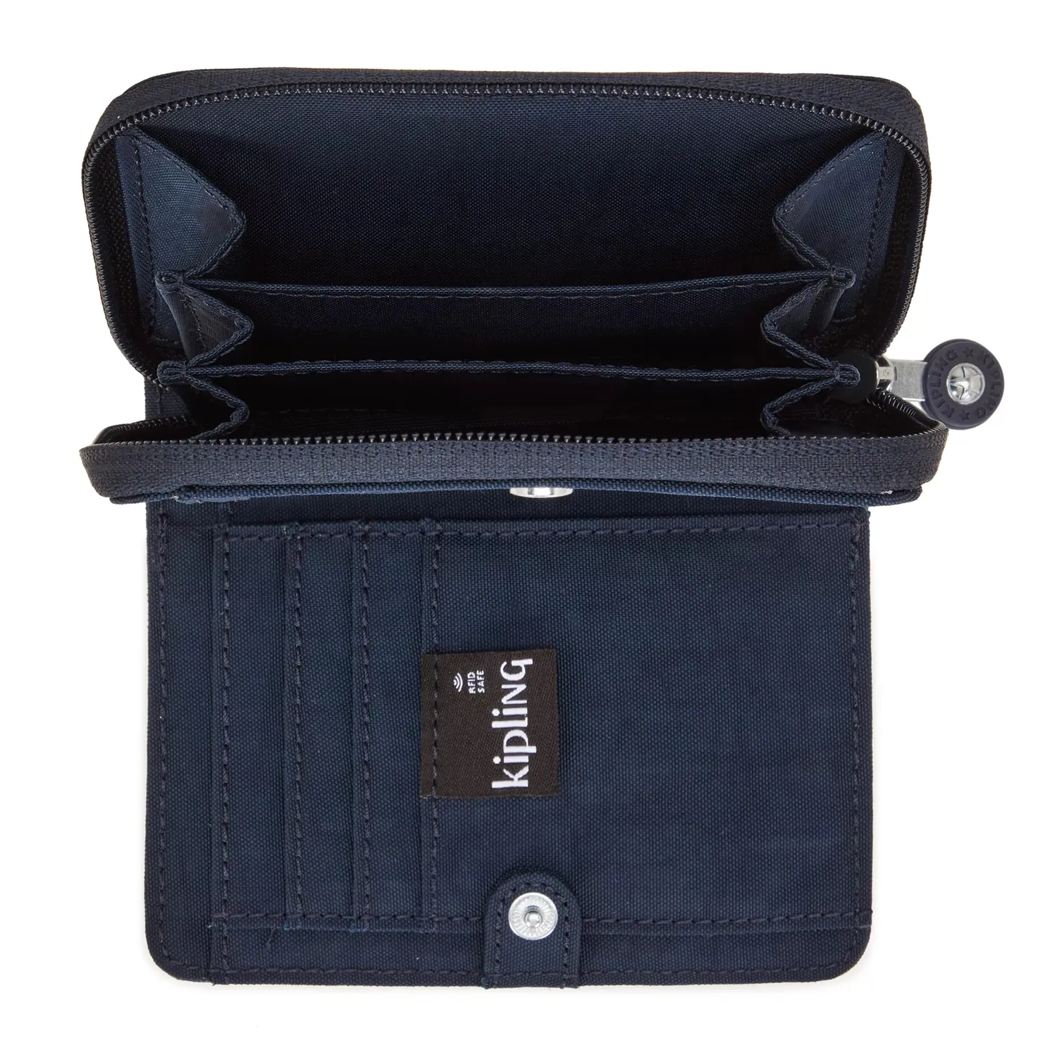 Kipling Money Love portemonnee medium blue bleu rfid